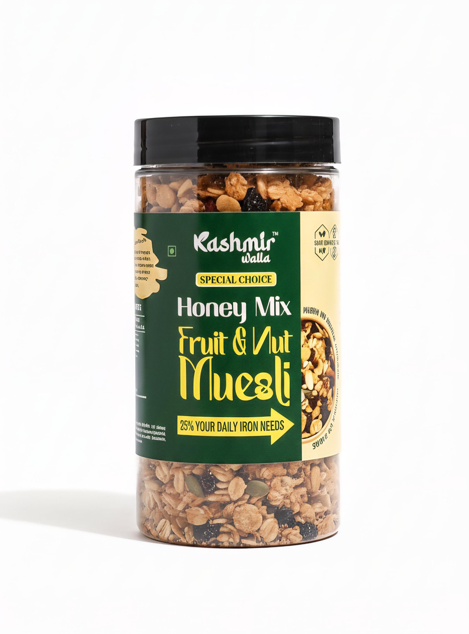 Fruit & Nut Honey Mix Muesli – Premium Energy Breakfast by Kashmir Walla